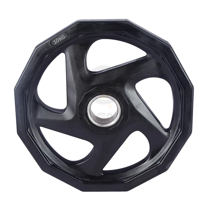 Platiau Olympaidd wedi'u gorchuddio â rwber